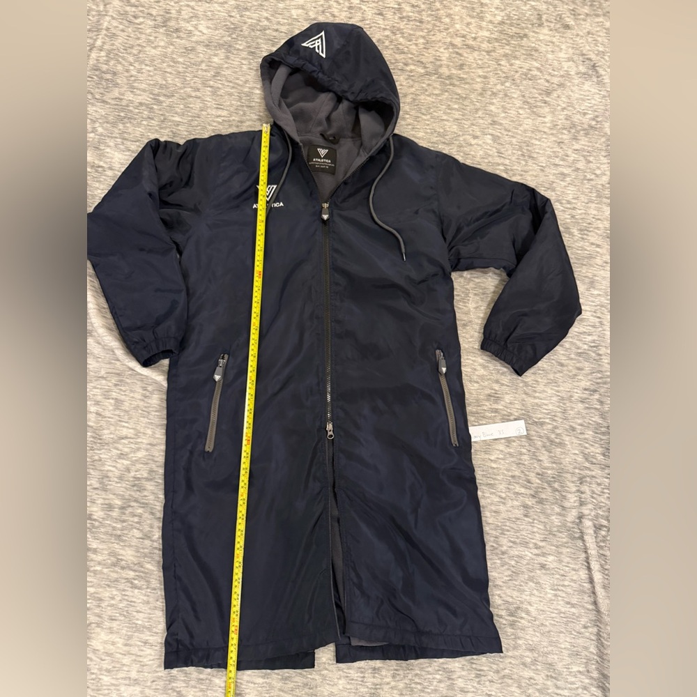 Swim parka navy blue size XS